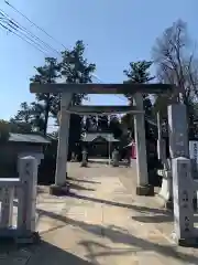 岩井八坂神社の鳥居