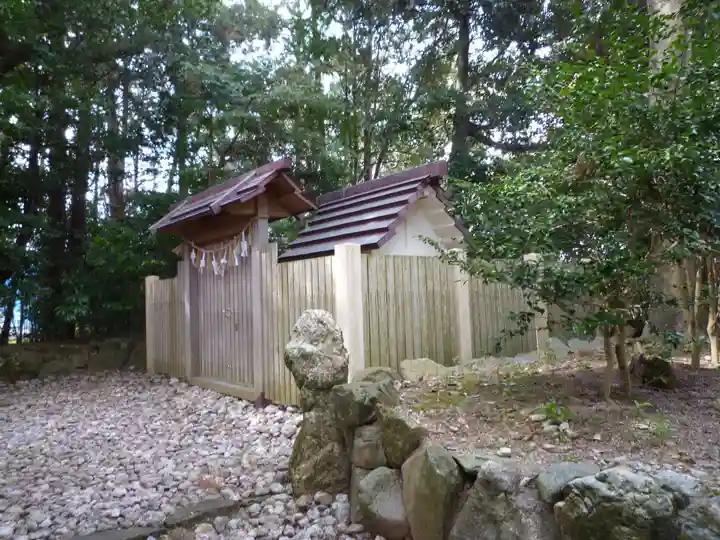 久志本社の本殿・本堂