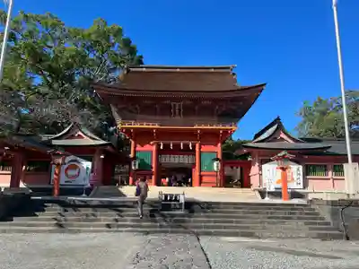 富士山本宮浅間大社の山門・神門
