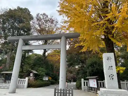 阿佐ヶ谷神明宮の鳥居