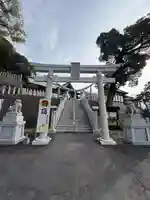 草津八幡宮の鳥居