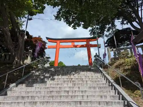 湯倉神社の鳥居