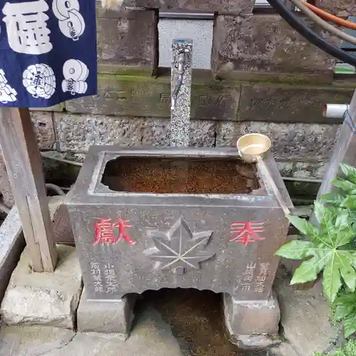 秋葉神社の手水舎
