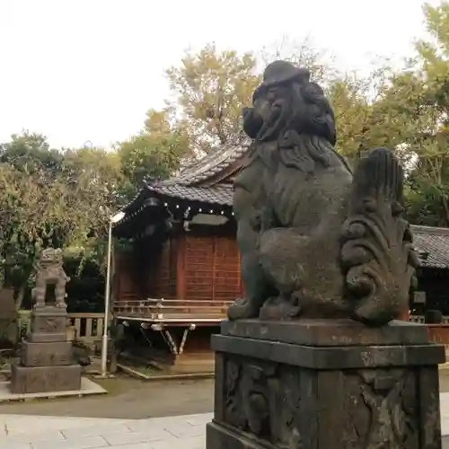 牛嶋神社の狛犬