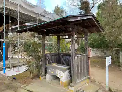 滑河山龍正院の手水舎