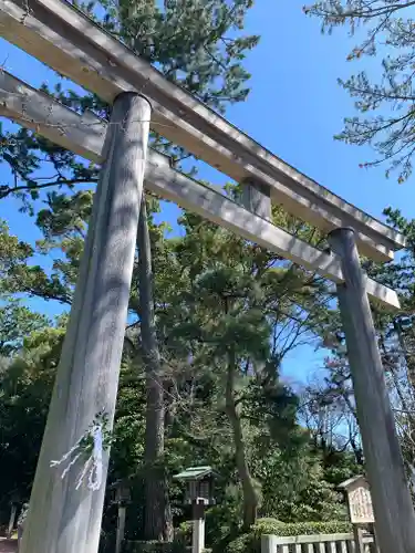 寒川神社の鳥居