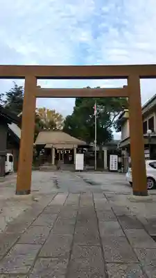 寒川神社の鳥居
