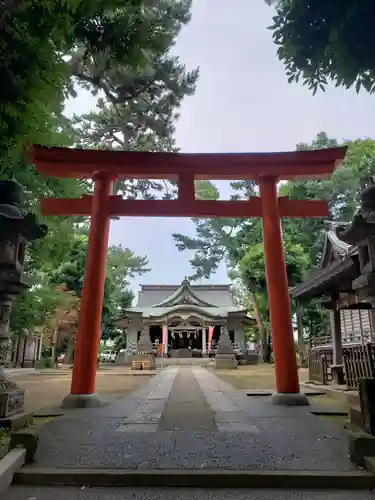 天沼八幡神社の鳥居