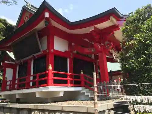 森浅間神社の本殿・本堂