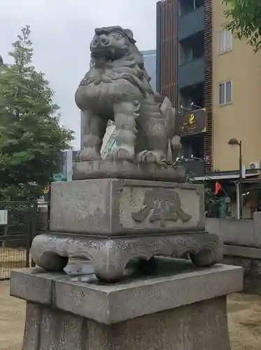 椿神明社の狛犬