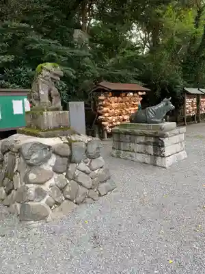 谷保天満宮の狛犬