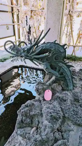 菊田神社の手水舎