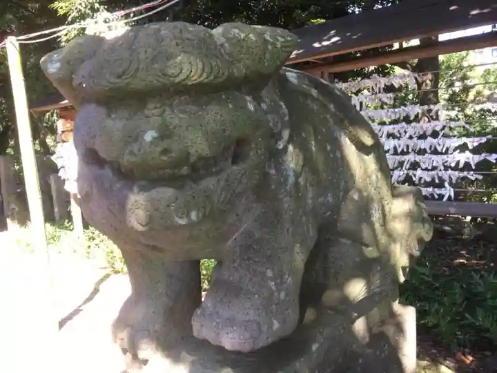 菊田神社の狛犬