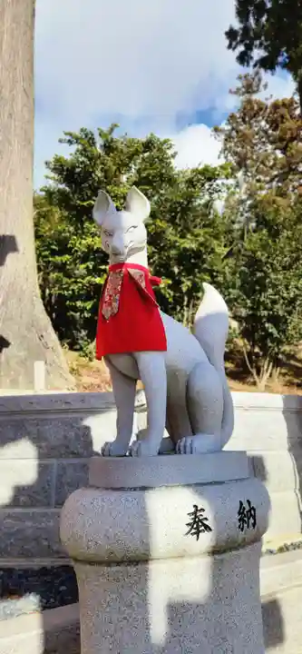 高屋敷稲荷神社の狛犬