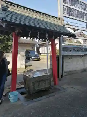 高道祖神社の手水舎
