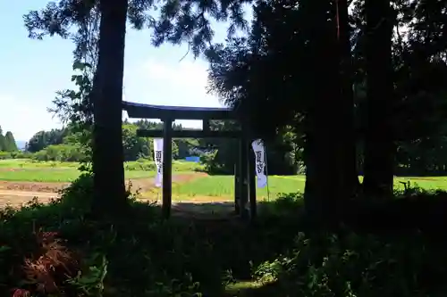 岩上神社の鳥居