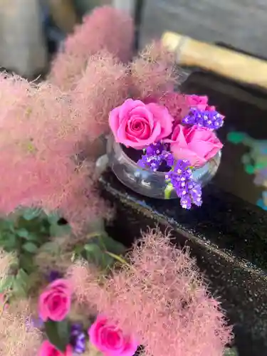 上尾御嶽神社の手水舎