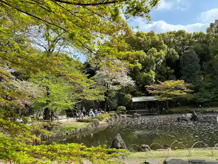 靖國神社の庭園