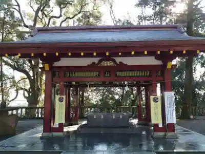 鹿児島神宮の手水舎