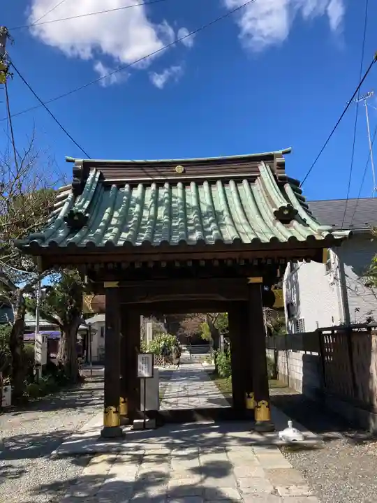 妙隆寺の山門・神門