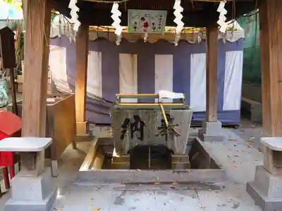 子安神社の手水舎