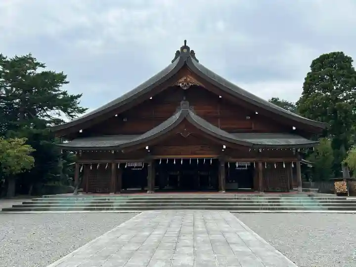 富山縣護國神社の本殿・本堂