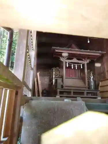 吾那神社の本殿・本堂