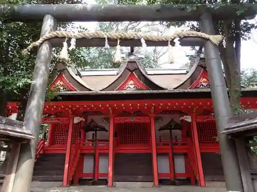 鏡作坐天照御魂神社の本殿