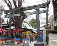 湯島天満宮の鳥居