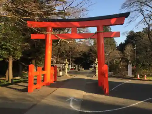 諏訪神社の鳥居