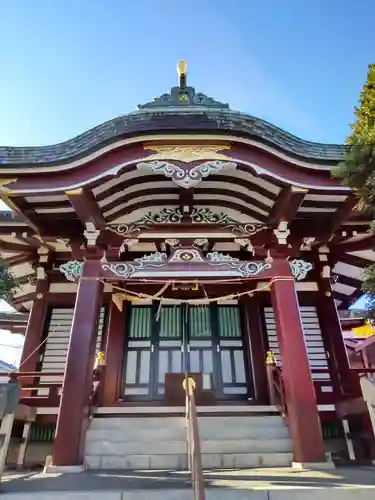 諏訪神社の本殿・本堂