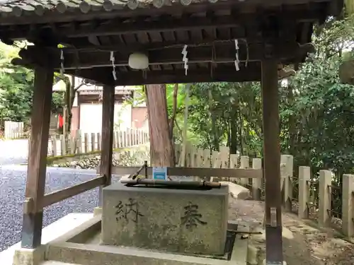 阿爲神社の手水