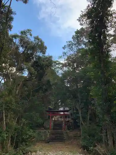 石堂原八幡神社の鳥居