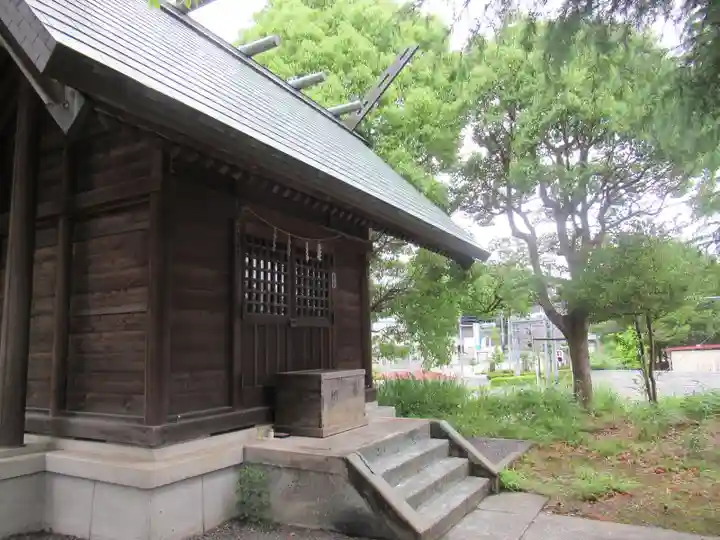 落合中沢神明社の本殿・本堂
