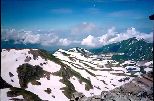 雄山神社峰本社の周辺