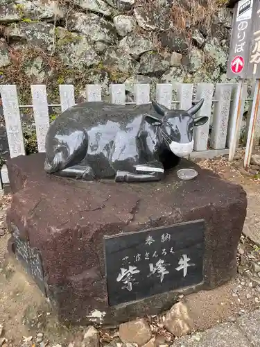 筑波山神社の狛犬