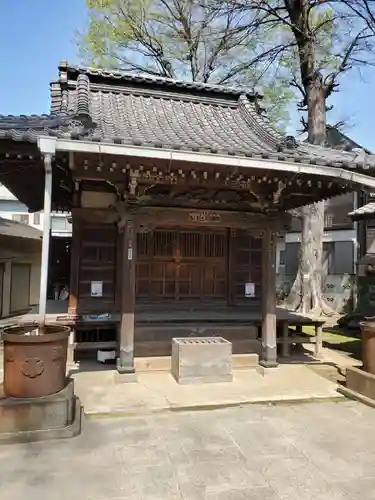 清土鬼子母神堂の本殿・本堂