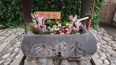 於菊稲荷神社の手水舎