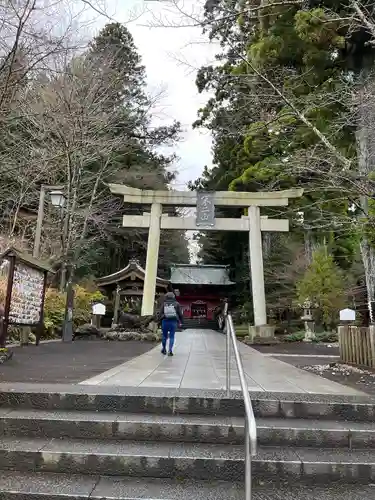 富士山東口本宮 冨士浅間神社の鳥居