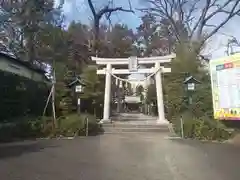 星川杉山神社の鳥居