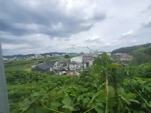 女浅間神社の周辺