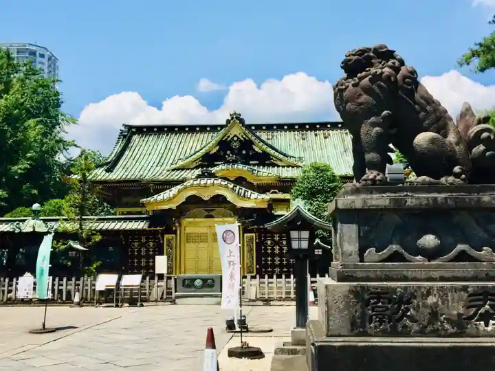 上野東照宮の狛犬