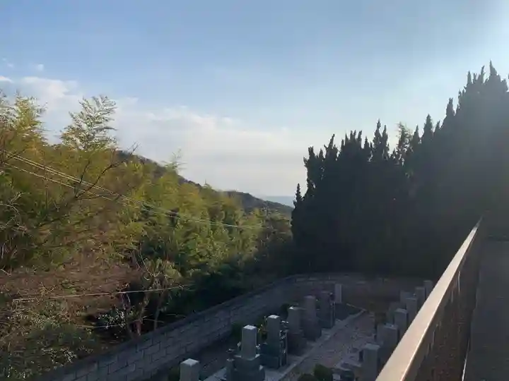 毘沙門堂の景色