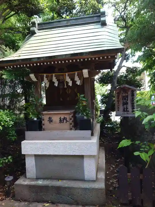 登渡神社の末社・摂社