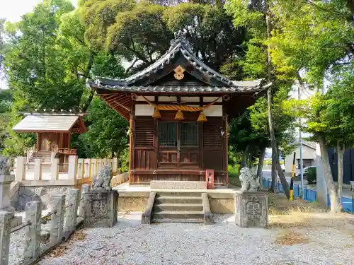 八劔神社（西端八劔神社）の末社・摂社