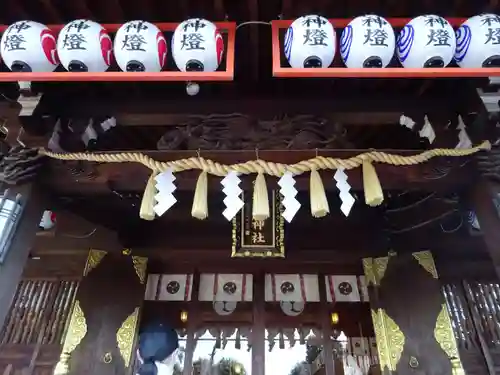 中野沼袋氷川神社の本殿・本堂