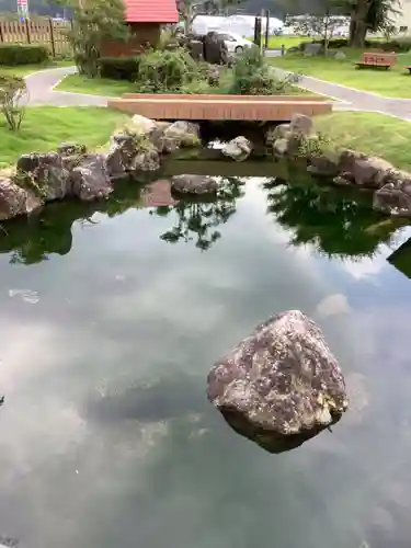 甘南美寺茶所・ハリヨ公園の庭園