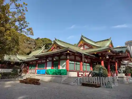西宮神社の本殿・本堂