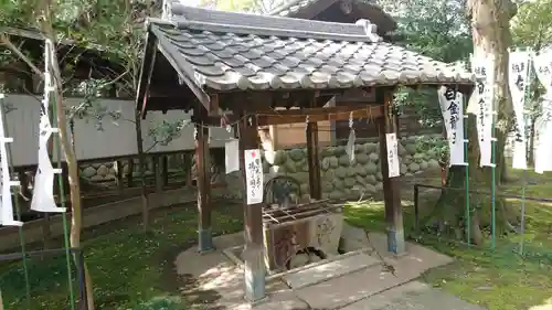若宮神明社の手水舎