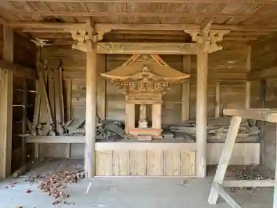 妙見神社の本殿・本堂